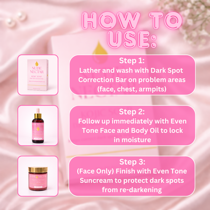 Nude Nectar | Brighten & Tone Kit