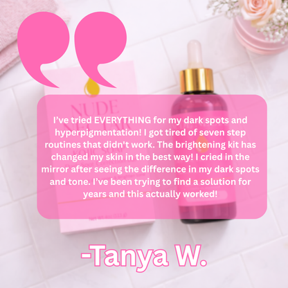 Nude Nectar | Brighten & Tone Kit